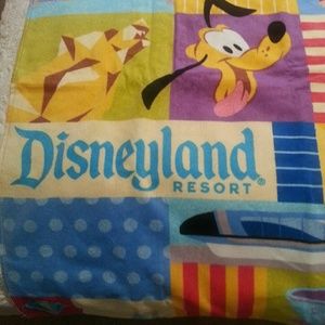 New - never used Disney 60th towel and coffee mug